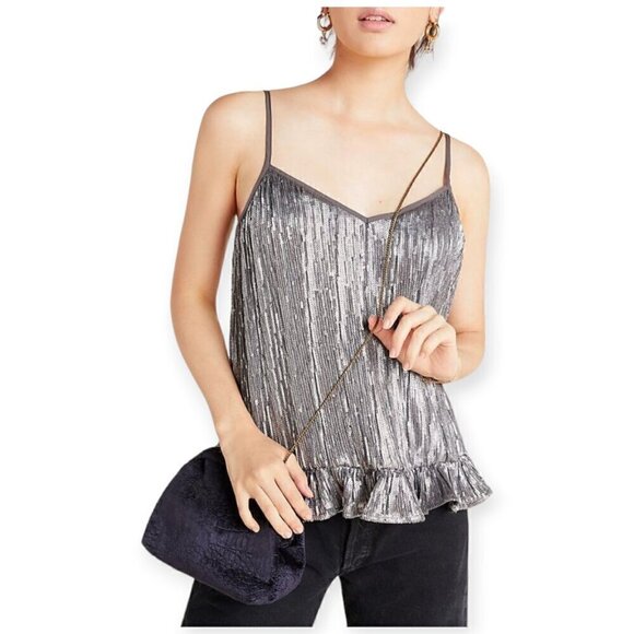 Anthropologie Amelie Beaded Cami Top New‎ with tag - Picture 1 of 13